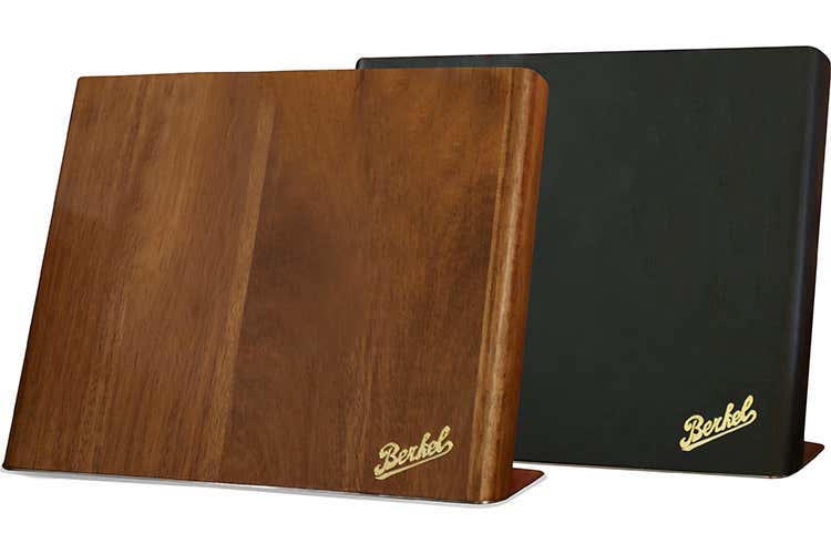 Brown Acacia e Black Bamboo - Nuovo ceppo per coltelli Magnet L'arte del taglio secondo Berkel