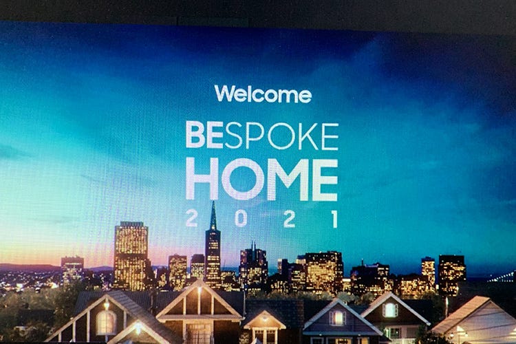 La Casa Bespoke viene supportata dalla piattaforma SmartThings La Casa Bespoke di Samsung  Gli elettrodomestici sono lifestyle