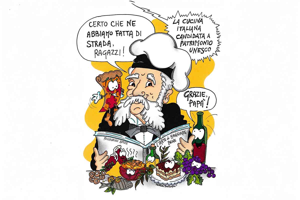 34 vignette per celebrare la Cucina Italiana Patrimonio Unesco 34 vignette per celebrare la Cucina Italiana Patrimonio Unesco