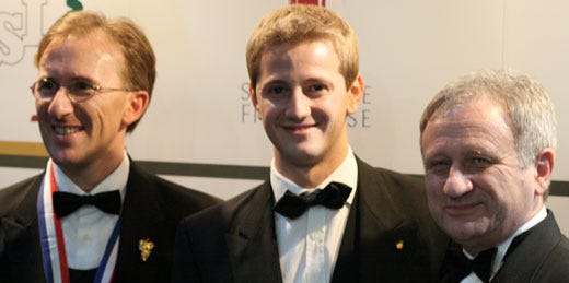 Paolo Basso, Matteo Ghiringhelli e Giuseppe Vaccarini