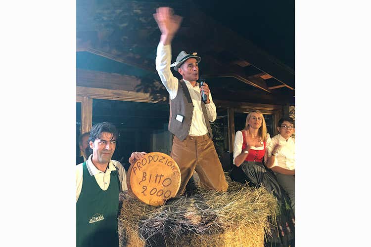 Plinio Vanini (Il Bitto sotto le stelle a La Fiorida L'omaggio dai cuochi Euro-Toques & Co)