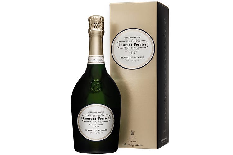 (Blanc de Blancs Laurent-Perrier Champagne di grande carattere)