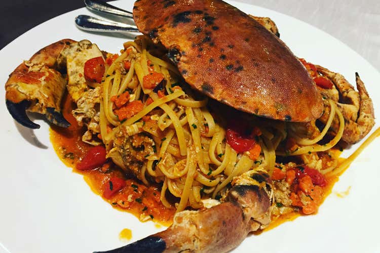 Blu Blu Blu, pesce fresco e non caro  Gestione cinese, tocco italiano nel menu