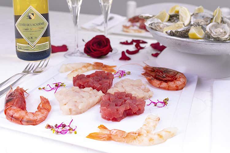 Crudités a casa propria e vino in abbinamento, I Love Ostrica ha pensato a tutto (Bollicine o pesce a San Valentino?)