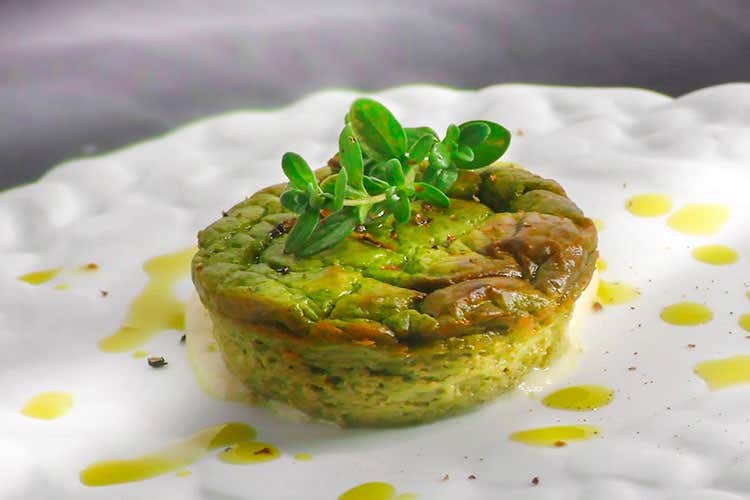 Flan di bieta (Bonduelle nel menu di Natale Piatti ricchi, gustosi e salutari) Flan di bieta (Bonduelle nel menu di Natale Piatti ricchi, gustosi e salutari)