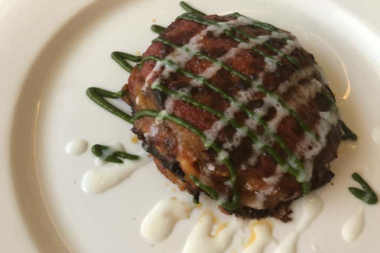 Il Tortino di melanzane - Un bar-piscina e menu locali Borgobrufa riapre oltre le difficoltà