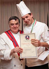Da destra: Simone Bortolus e Luigi Ugolini