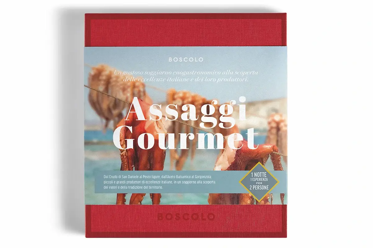 Assaggi gourmet di Boscolo Gift Il regalo di Natale perfetto? Emozioni da vivere per il mondo o a tavola