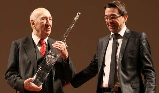Giuliano Montaldo e Stefano Bottega Giuliano Montaldo e Stefano Bottega