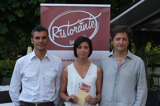 da sinistra: Bruno Limonta, Chiara Bonomi e Pierantonio Pellizzari