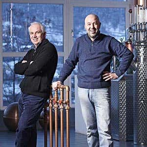 da sinistra: Bruno e Ivano Pilzer da sinistra: Bruno e Ivano Pilzer