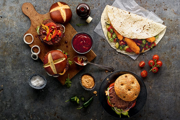 Burger & Wraps - Burger e Schnitzel di alta qualità Salomon soddisfa i nuovi trend