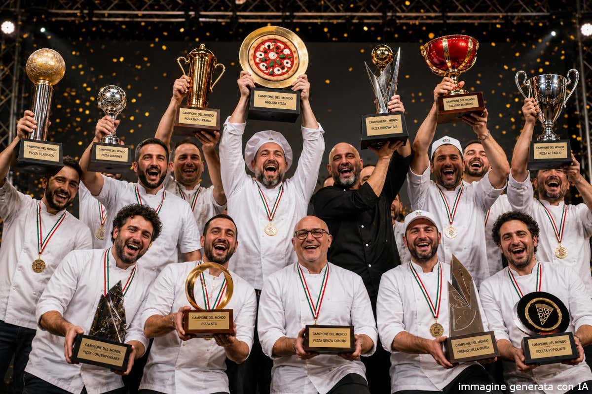 Alla fine tutti possono essere campioni del mondo della pizza...