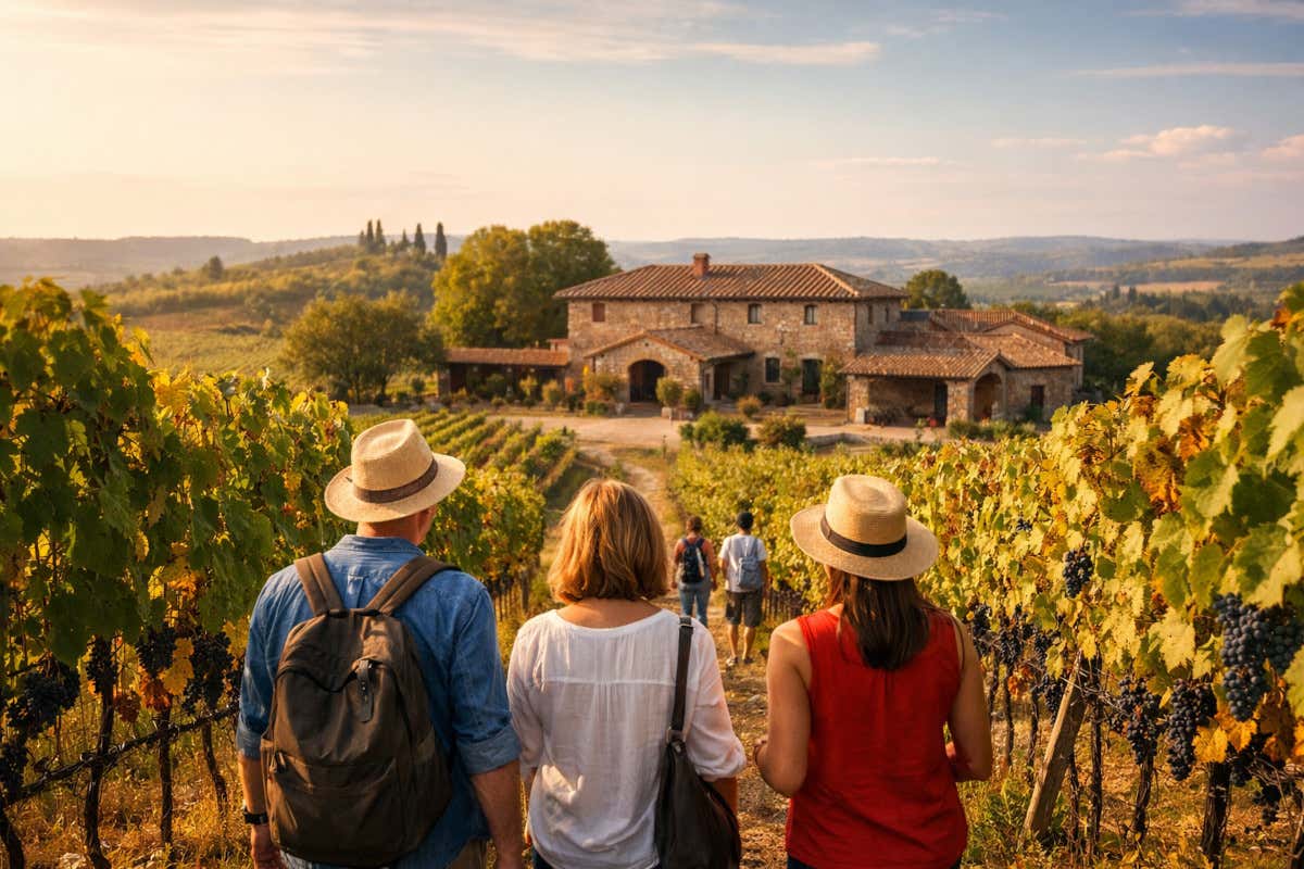 Il Chianti Classico è un territorio di elezione da un punto di vista dell'esperienza in cantina