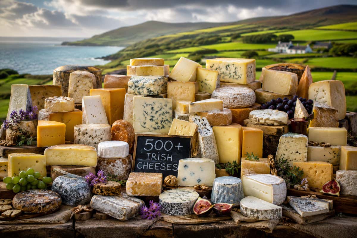 Irlanda, l'isola del formaggio: oltre 500 varietà tra contee, pascoli e fattorie