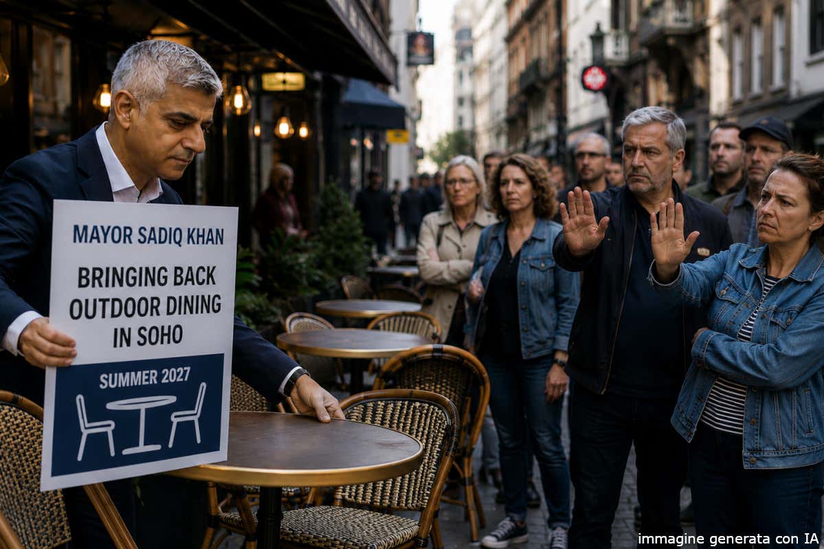 Londra rilancia i dehors, ma a Soho cresce la rivolta dei residenti