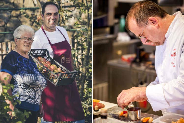 Mimmo De Gregorio e Massimo Spigaroli - Un piatto di pasta e prodotti Dop La cena degli chef per il rientro