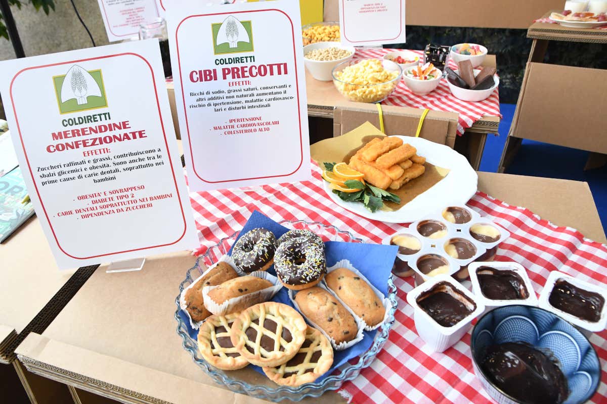 Otto italiani su dieci chiedono stop a merendine e cibi ultra processati nelle scuole Otto italiani su dieci chiedono stop a merendine e cibi ultra processati nelle scuole