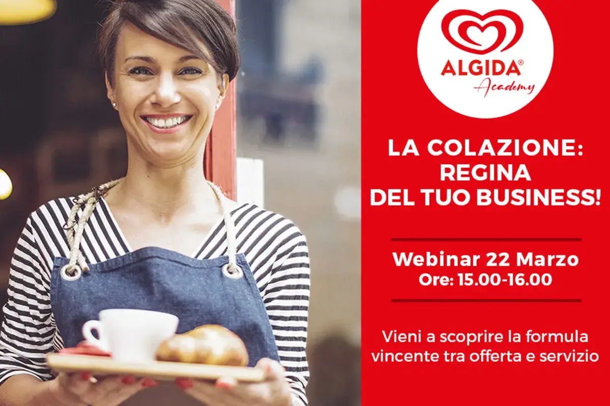 La colazione, regina del tuo business! Webinar di Algida Academy