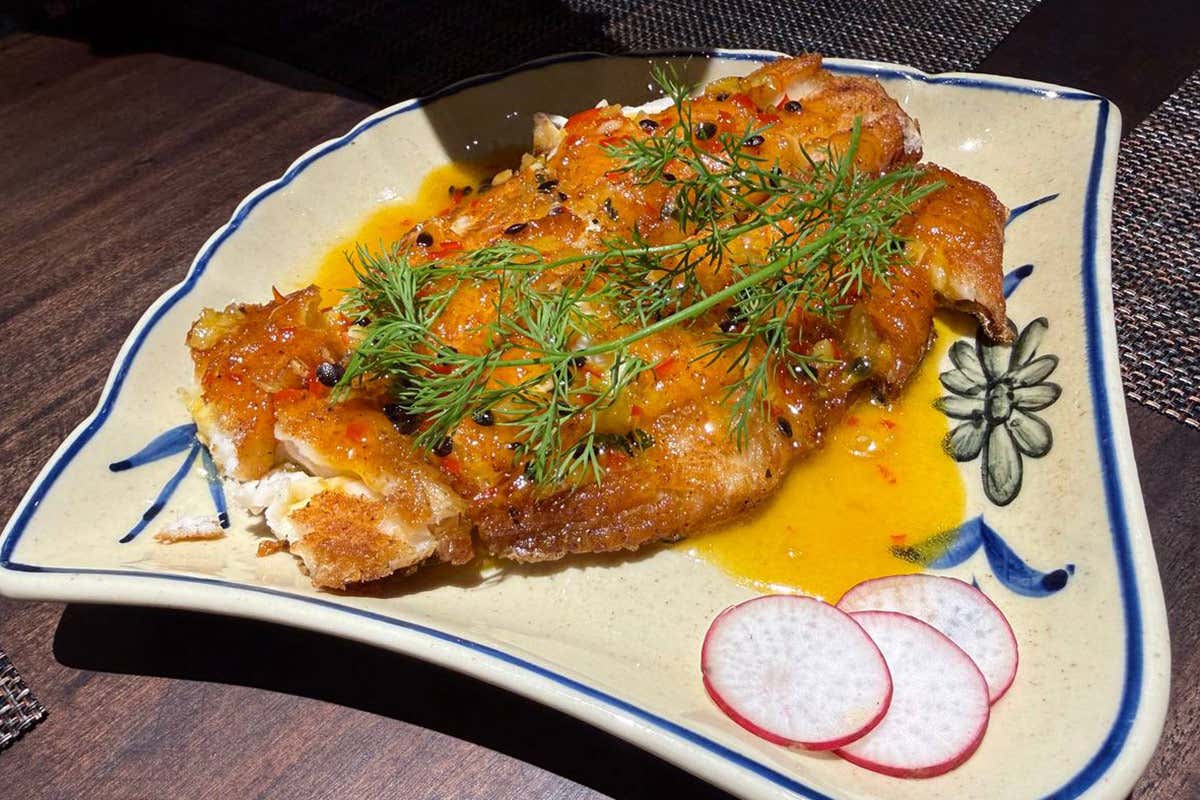 Cá rim sot chanh leo