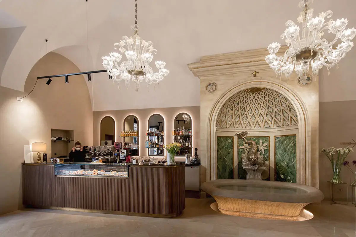 La caffetteria del Caff&egrave; Doria (Credits: Andrea Di Lorenzo) Caff&egrave; Doria, nuovo menu a prova di collaborazioni che si apre all'abbinamento con il gin