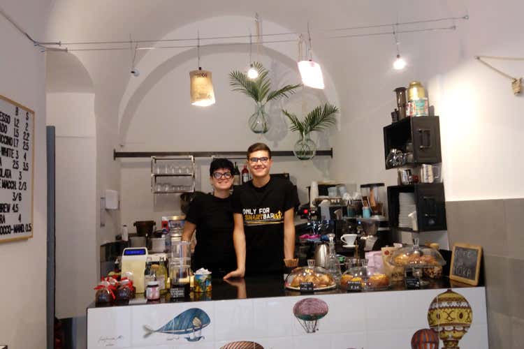 Paola Bonazzi e Alessandro Bresciani (Caffetteria Speciality Piatti di qualit&agrave; nel centro di Brescia)