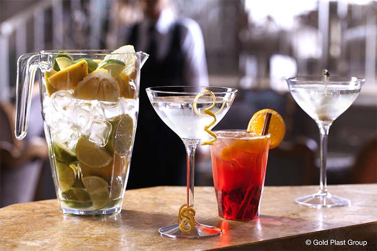 Calici Soffiati in Tritan La nuova linea di Goldplast