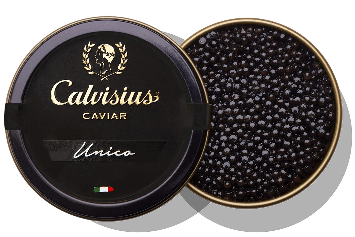 Calvisius Caviar Unico Calvisius Caviar, eccellenza italiana sulle tavole delle feste