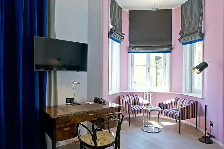 Una elegante miscela di stili caratterizza le camere Il fascino dell&rsquo;Hotel Beethoven Wien, tra antico e moderno