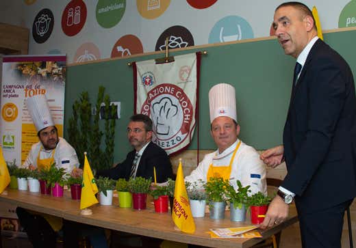 Da sinistra: Gianluca Drago, Tulio Marcelli, Roberto Lodovichi e Mario Rossi