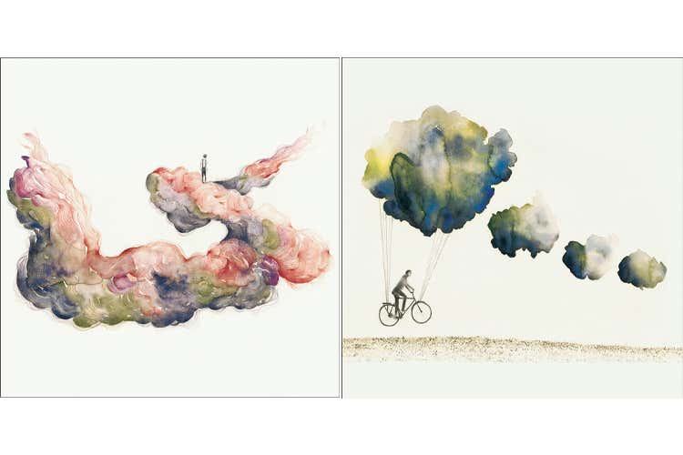 Le illustrazioni di Flavia Cuddemi, vincitrici del concorso - Cantina Tollo, in vigna da 60 anni 180 giovani artisti la interpretano