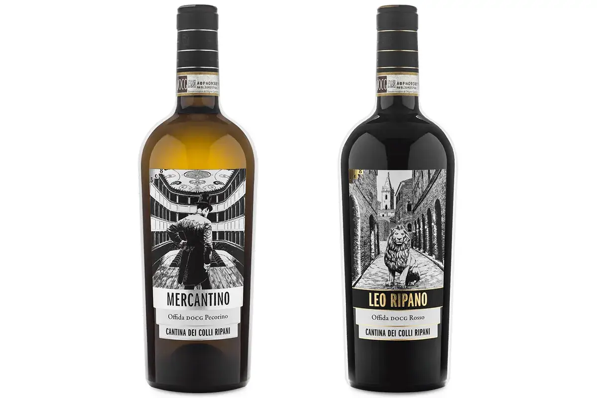 Offida Docg Pecorino &ldquo;Mercantino&rdquo; e Offida Docg Rosso &ldquo;Leo Ripano&rdquo; Colli Ripani, sul Colle San Nicol&ograve; nasce la linea 508