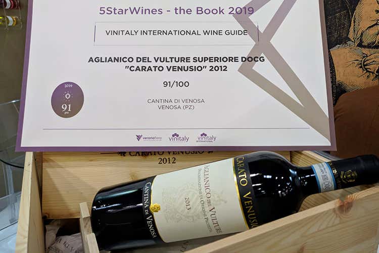 (Cantina di Venosa La Basilicata che piace all'estero)