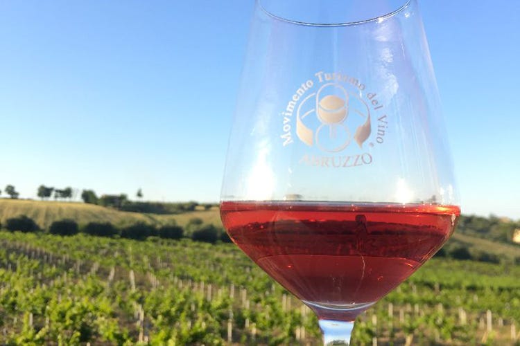 Bicchiere da degustazione "Movimento Turismo del Vino Abruzzo" - Cantine Aperte Insieme Quest'anno col vino si brinda online