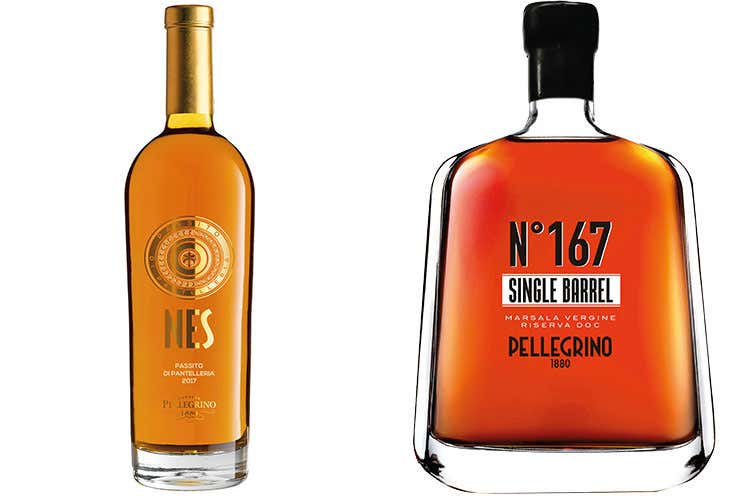 Le due etichette di Cantine Pellegrino (Cantine Pellegrino brinda al Natale Con un Marsala e un Passito) Le due etichette di Cantine Pellegrino (Cantine Pellegrino brinda al Natale Con un Marsala e un Passito)