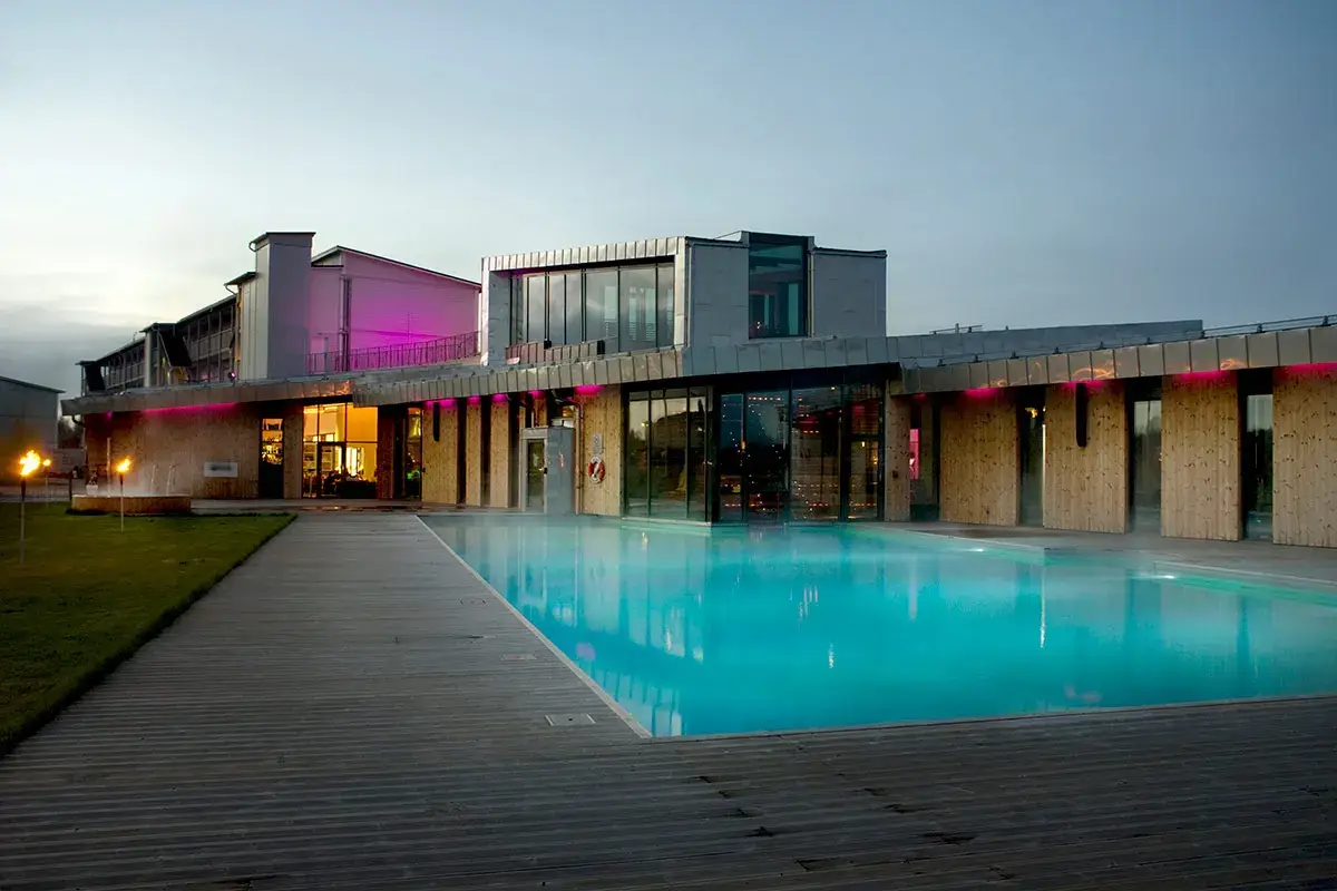 La sauna pi&ugrave; grande del mondo &egrave; all&rsquo;hotel Cape East in Svezia