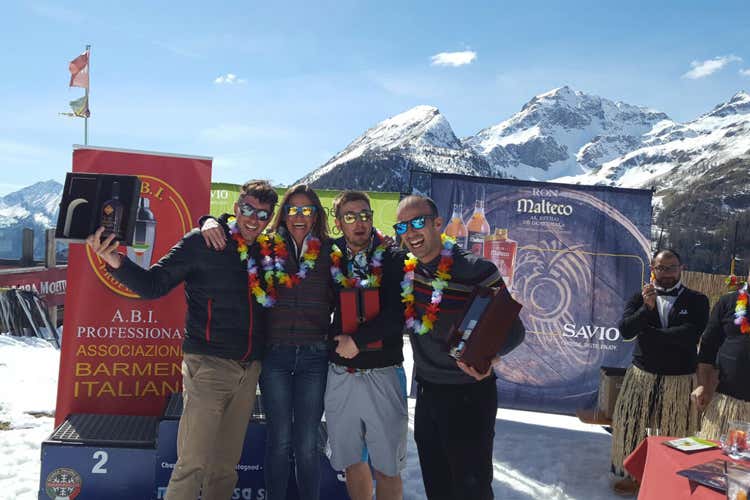 All'evento “Caraibi sulla neve”  Listello vince lo show di Abi Professional