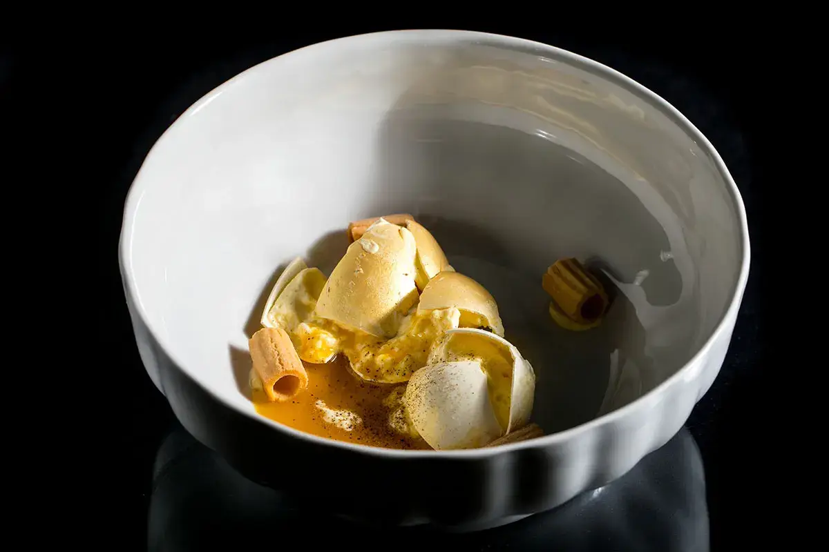 All'Oro, Di Giacinto parte dalla base dei "romani" per piatti di alta cucina