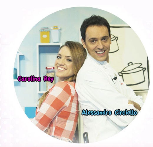 Carolina Rey e Alessandro Circiello
