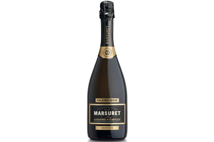 Dalle migliori uve di un cru unico  nasce il Cartizze Dry Marsuret