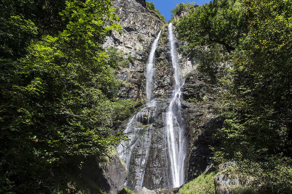Cascate di Barbiano. Foto: APT Chiusa Helmut Moling  Chi non ama le atmosfere autunnali? Idee per un settembre magico in Alto Adige