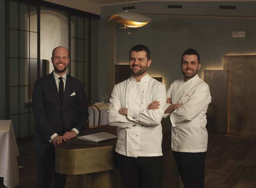 Marco Locatelli, Enrico Bartolini e Cristopher Carraro