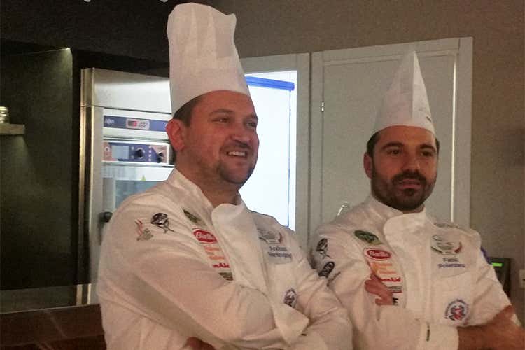 Andrea Mantovanelli e Fabio Potenzano - Catering Cup 2017, alla Metro Academy il menu della Nazionale italiana cuochi