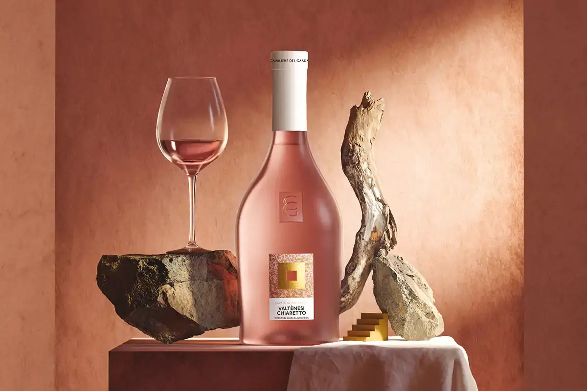Chiaretto Cavaliere del Garda, vino intenso e di buona struttura
