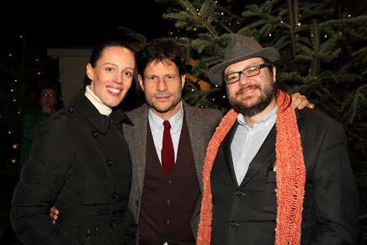 da sinistra: Cellina von Mannstein, Andrea Sartoretti e Claudio Hintermann da sinistra: Cellina von Mannstein, Andrea Sartoretti e Claudio Hintermann