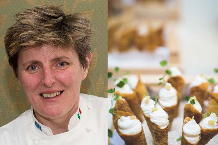 Viviana Varese (Cena di gala con 14 stelle Michelin Il Premio IaT celebra la cucina italiana)