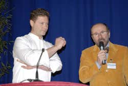 Chicco Cerea con Marcello Coronini