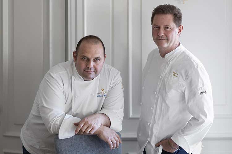 Bobo e Chicco Cerea Uova e colombe nel nuovo Lab Si amplia la pasticceria dei Cerea Bobo e Chicco Cerea Uova e colombe nel nuovo Lab Si amplia la pasticceria dei Cerea