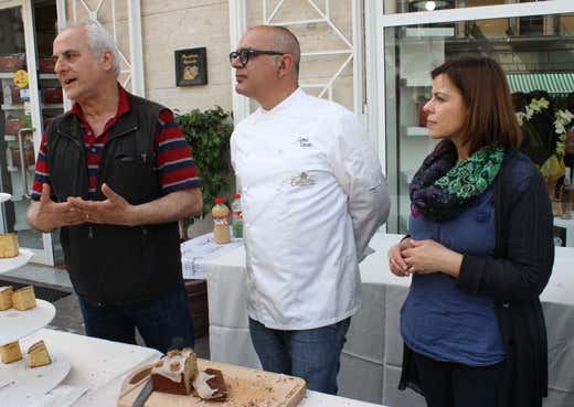 Giuseppe Nocca, Carmelo Esposito e Tiziana Briguglio Giuseppe Nocca, Carmelo Esposito e Tiziana Briguglio