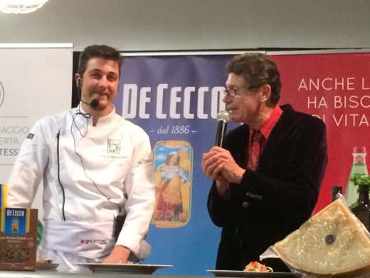 Da sinistra: Pietro Montanari e Luigi Cremona